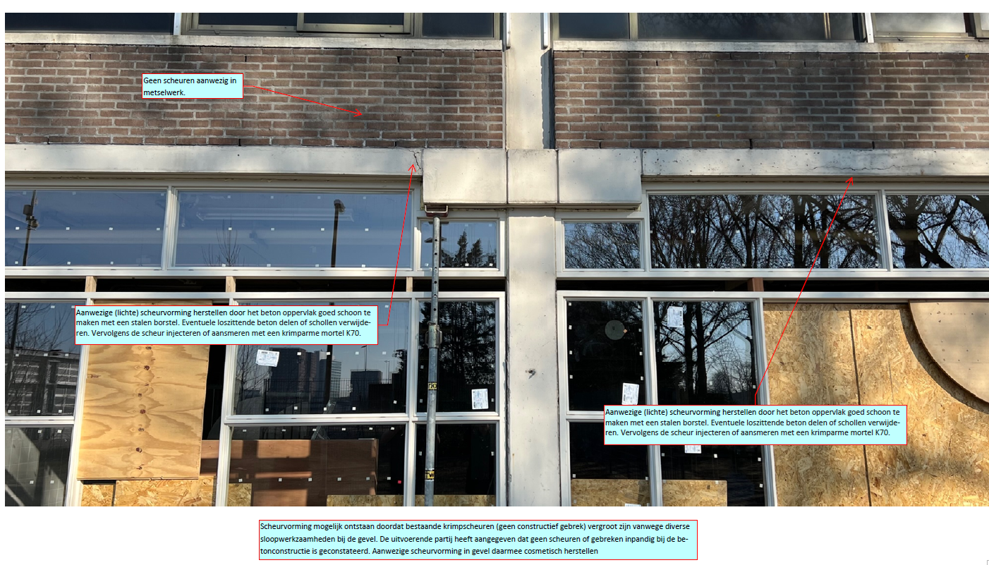Scheurvorming injecteren